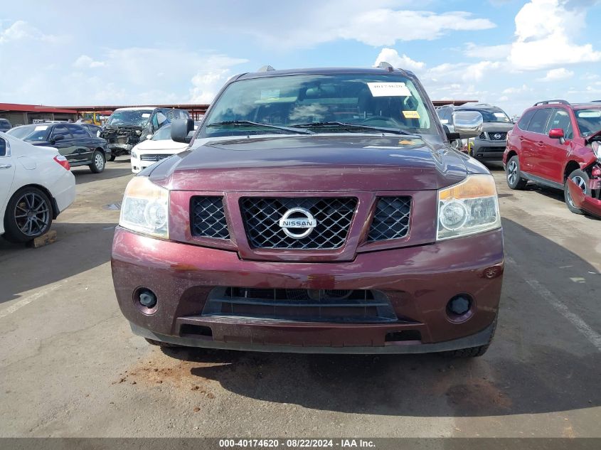 2014 Nissan Armada Sv VIN: 5N1BA0ND7EN600196 Lot: 40174620