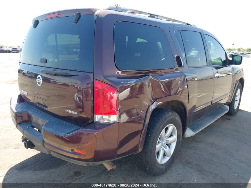 2014 Nissan Armada Sv VIN: 5N1BA0ND7EN600196 Lot: 40174620