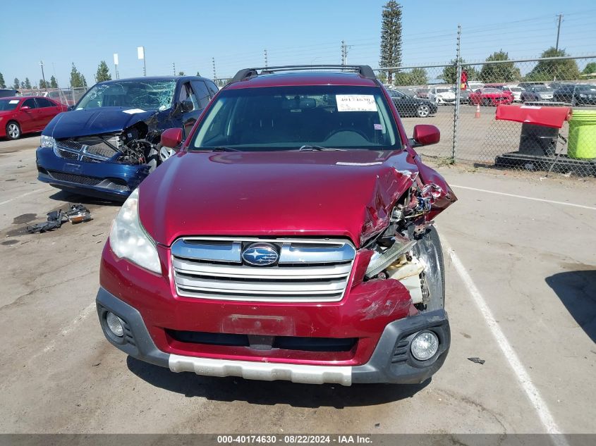 2014 Subaru Outback 2.5I Limited VIN: 4S4BRBLC2E3298973 Lot: 40174630