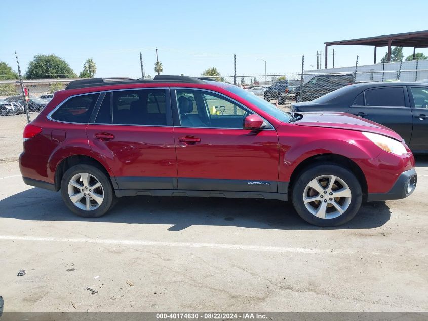 2014 Subaru Outback 2.5I Limited VIN: 4S4BRBLC2E3298973 Lot: 40174630