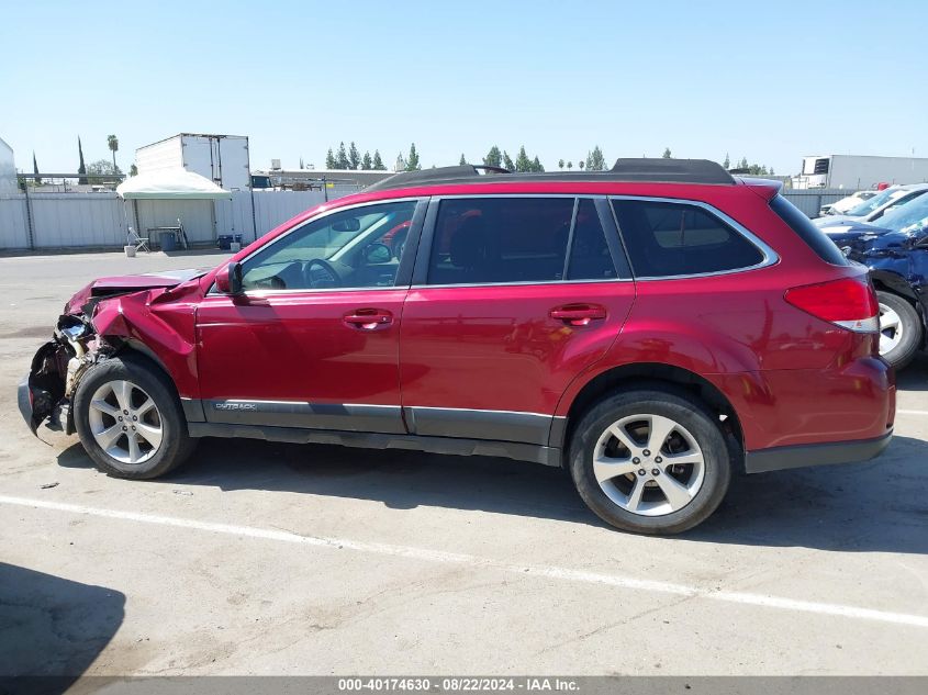 2014 Subaru Outback 2.5I Limited VIN: 4S4BRBLC2E3298973 Lot: 40174630