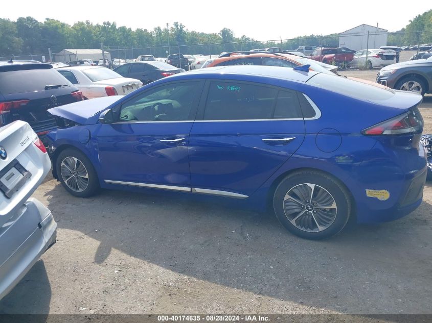 2022 Hyundai Ioniq Plug-In Hybrid Limited VIN: KMHCX5LD9NU275849 Lot: 40174635