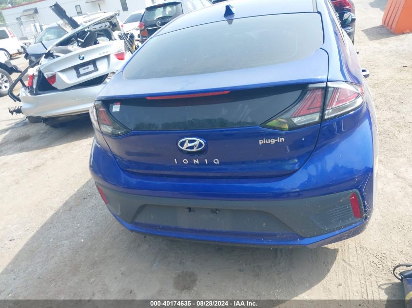 2022 Hyundai Ioniq Plug-In Hybrid Limited VIN: KMHCX5LD9NU275849 Lot: 40174635