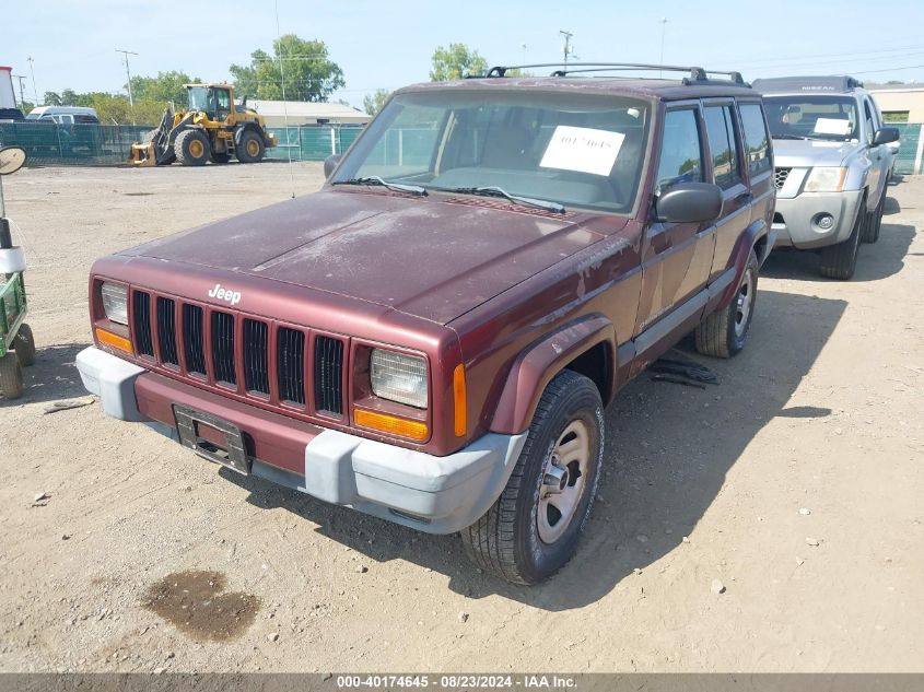 2001 Jeep Cherokee Sport VIN: 1J4FF48S21L500063 Lot: 40174645