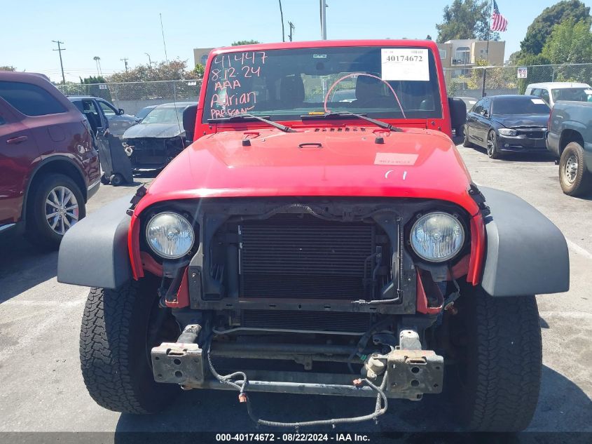 2014 Jeep Wrangler Unlimited Sport VIN: 1C4BJWDG1EL225792 Lot: 40174672