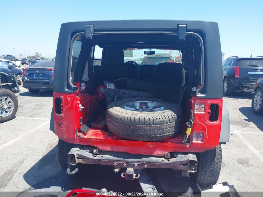 2014 Jeep Wrangler Unlimited Sport VIN: 1C4BJWDG1EL225792 Lot: 40174672