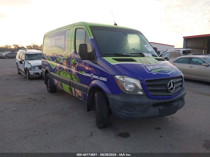 2016 Mercedes-Benz Sprinter 2500 Normal Roof VIN: WD3PE7DD7GP256296 Lot: 40174681