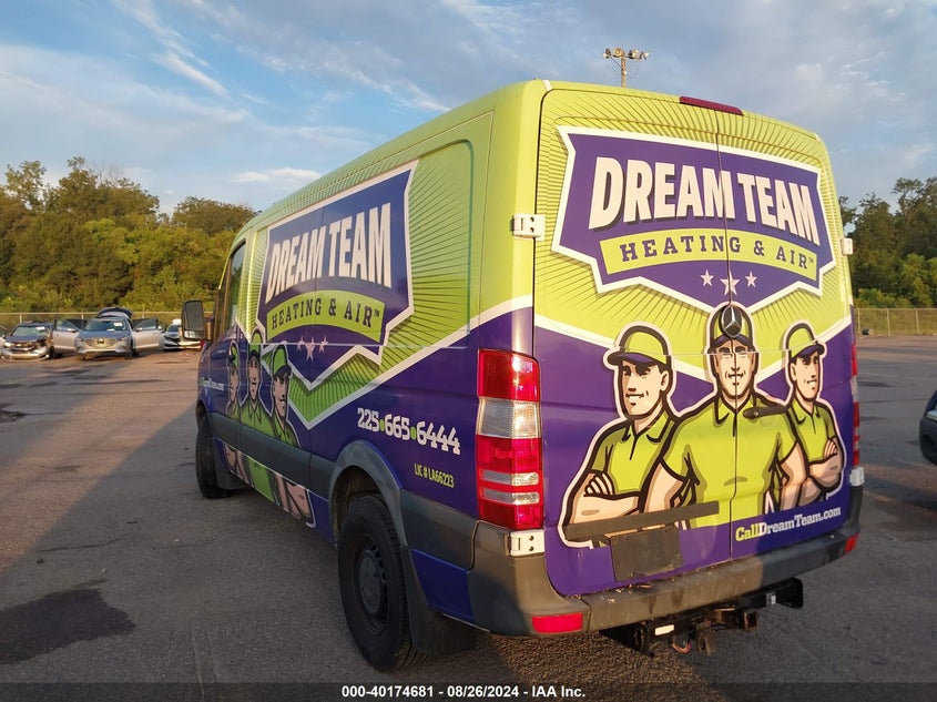 2016 Mercedes-Benz Sprinter 2500 Normal Roof VIN: WD3PE7DD7GP256296 Lot: 40174681