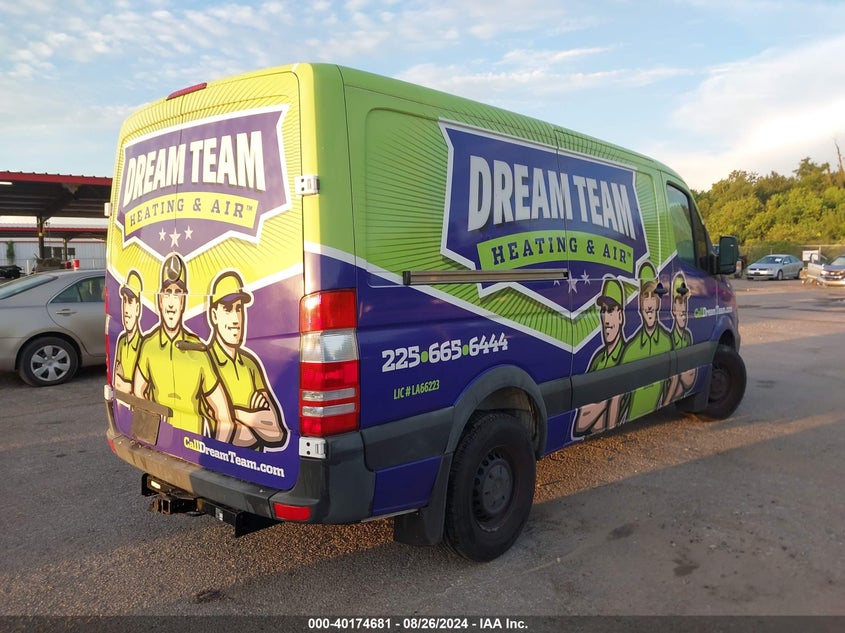 2016 Mercedes-Benz Sprinter 2500 Normal Roof VIN: WD3PE7DD7GP256296 Lot: 40174681