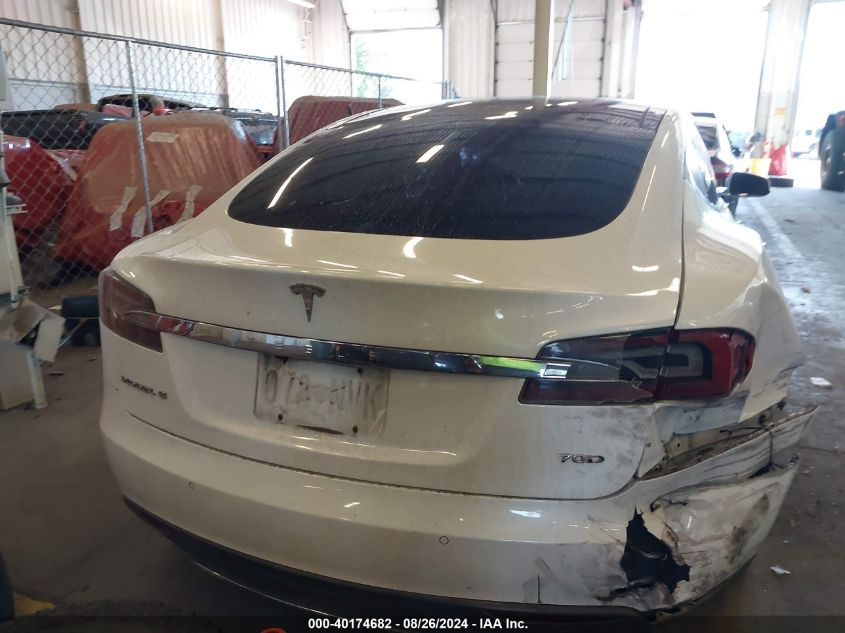 2015 Tesla Model S 70D/85D/P85D VIN: 5YJSA1S23FF095335 Lot: 40174682