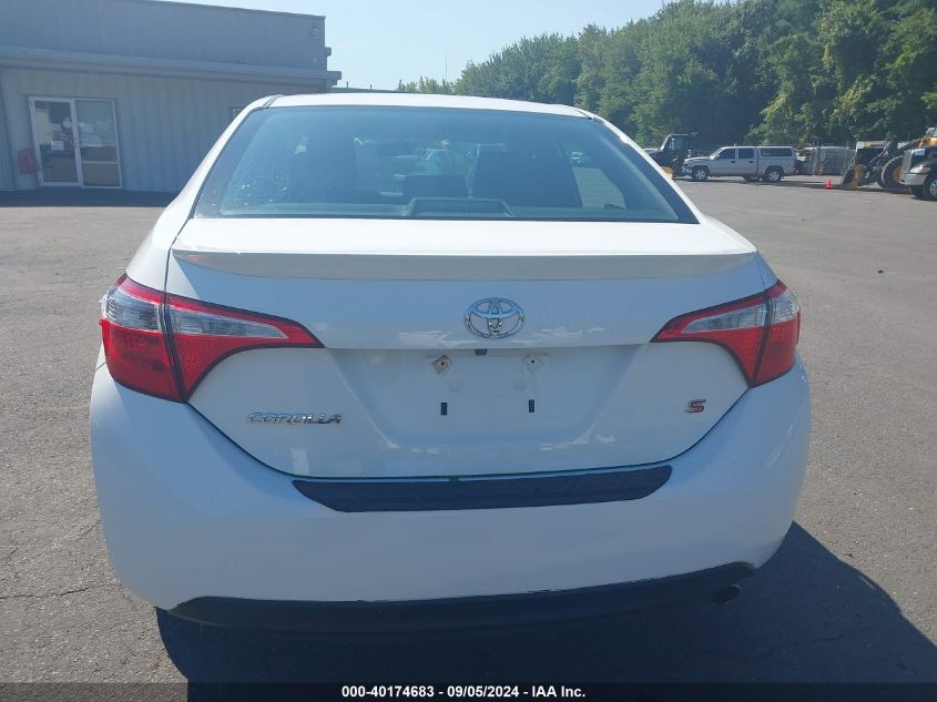 2016 Toyota Corolla S Plus VIN: 2T1BURHE3GC686116 Lot: 40174683