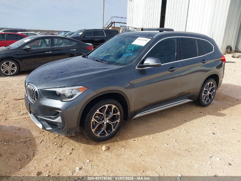 VIN WBXJG7C08M5U01604 2021 BMW X1 no.2