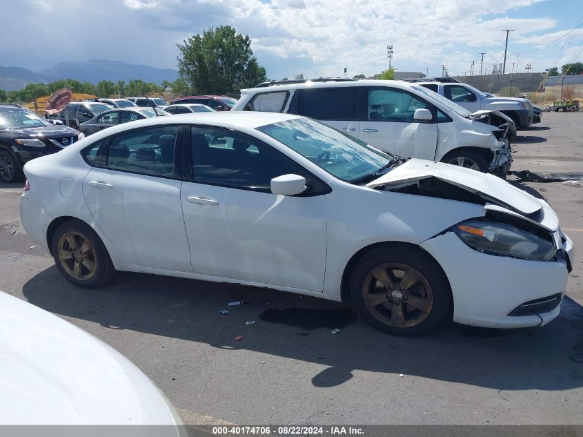 2016 Dodge Dart Sxt VIN: 1C3CDFBB9GD661312 Lot: 40174706