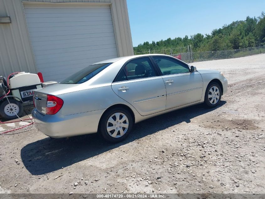 2004 Toyota Camry Xle VIN: 4T1BE32K44U888840 Lot: 40174720