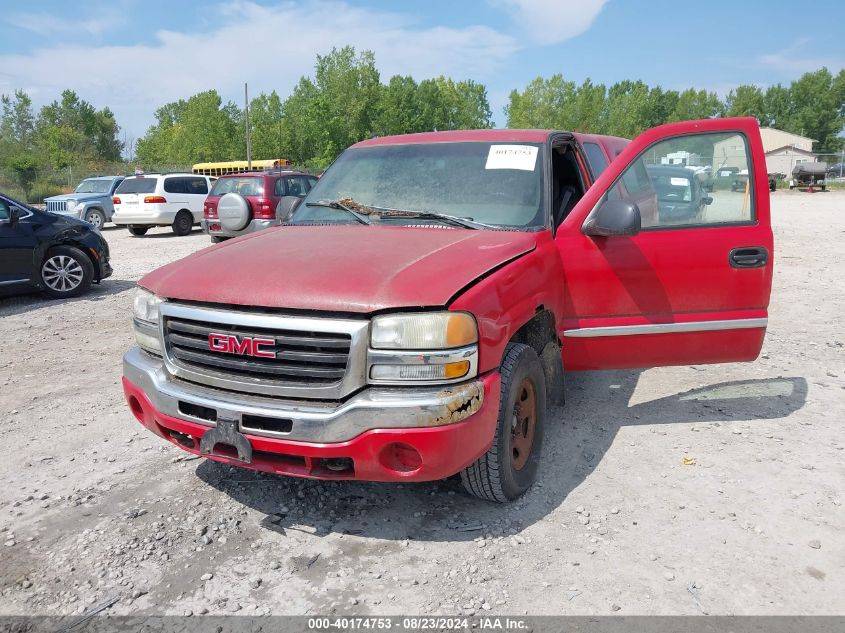 2003 GMC Sierra 1500 Sle VIN: 2GTEK19T031134874 Lot: 40174753