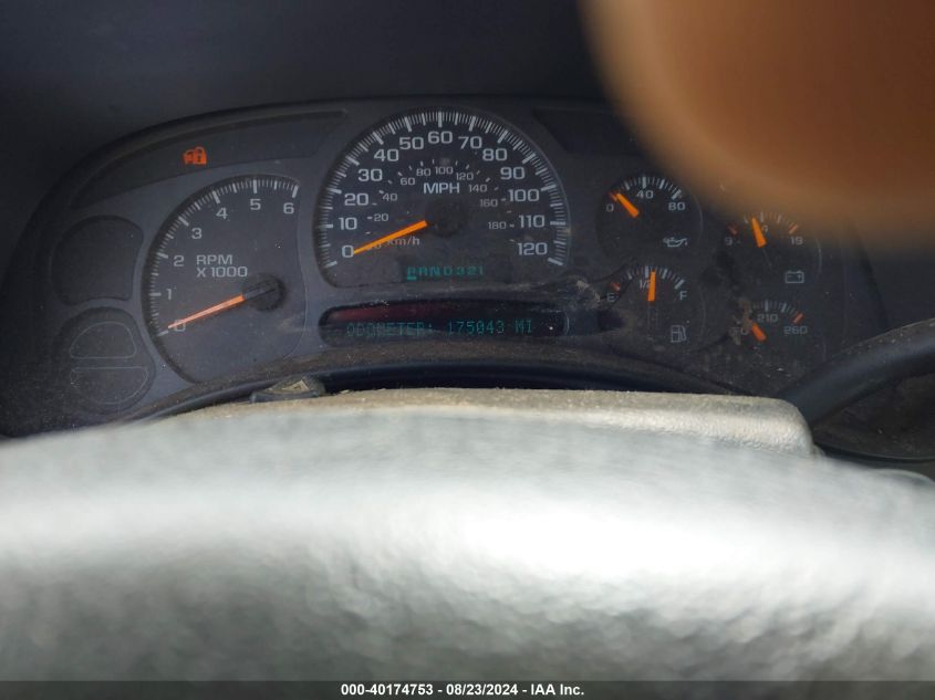 2003 GMC Sierra 1500 Sle VIN: 2GTEK19T031134874 Lot: 40174753