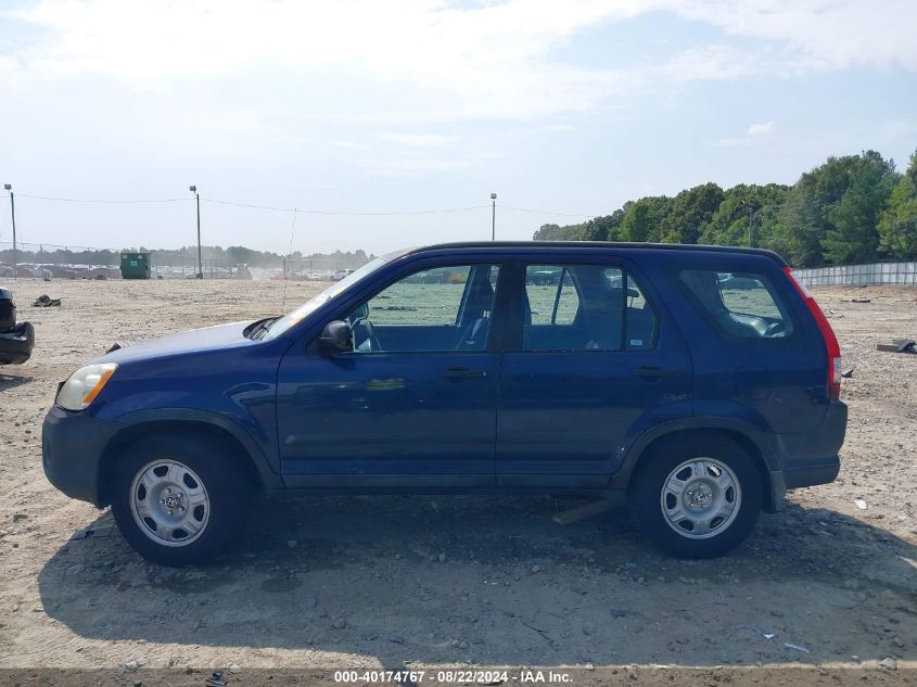 2005 Honda Cr-V Lx VIN: SHSRD68565U306331 Lot: 40174767