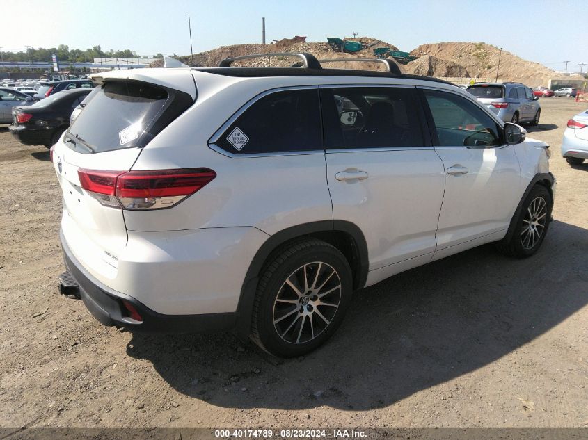 VIN 5TDJZRFH1HS521233 2017 TOYOTA HIGHLANDER no.4