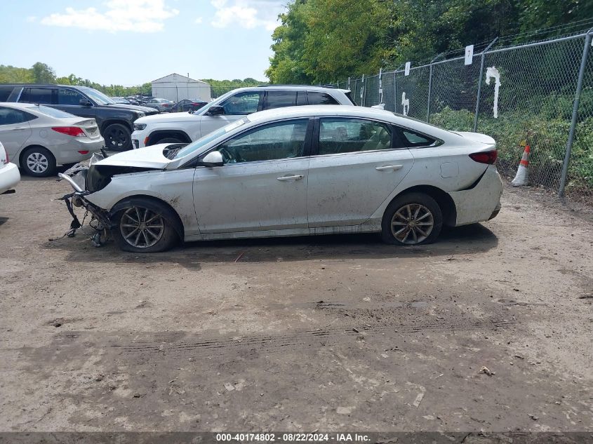 2019 Hyundai Sonata Se VIN: 5NPE24AF9KH778345 Lot: 40174802