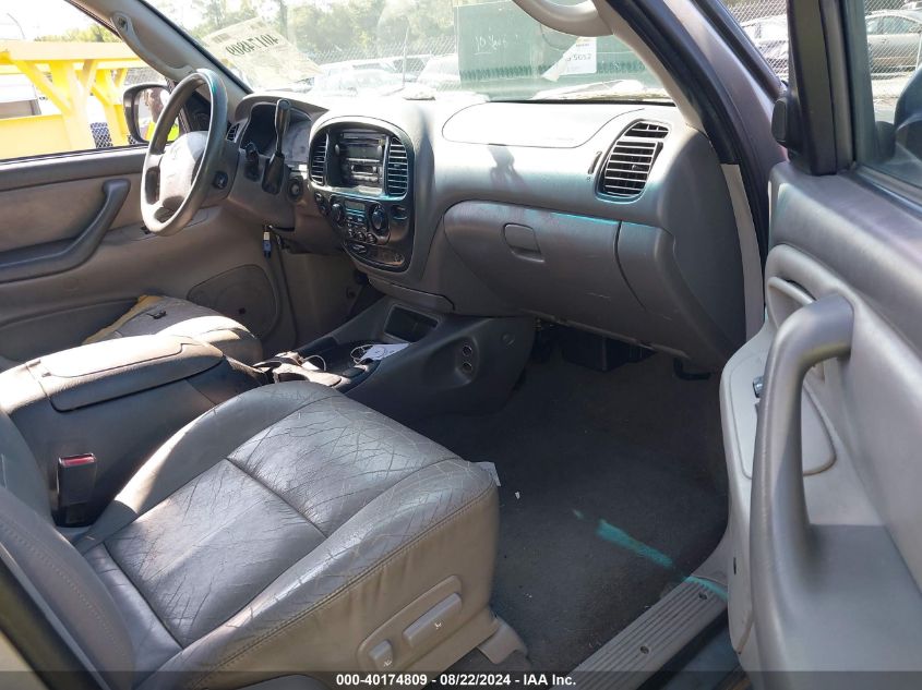 2003 Toyota Sequoia Sr5 V8 VIN: 5TDZT34A63S174420 Lot: 40174809