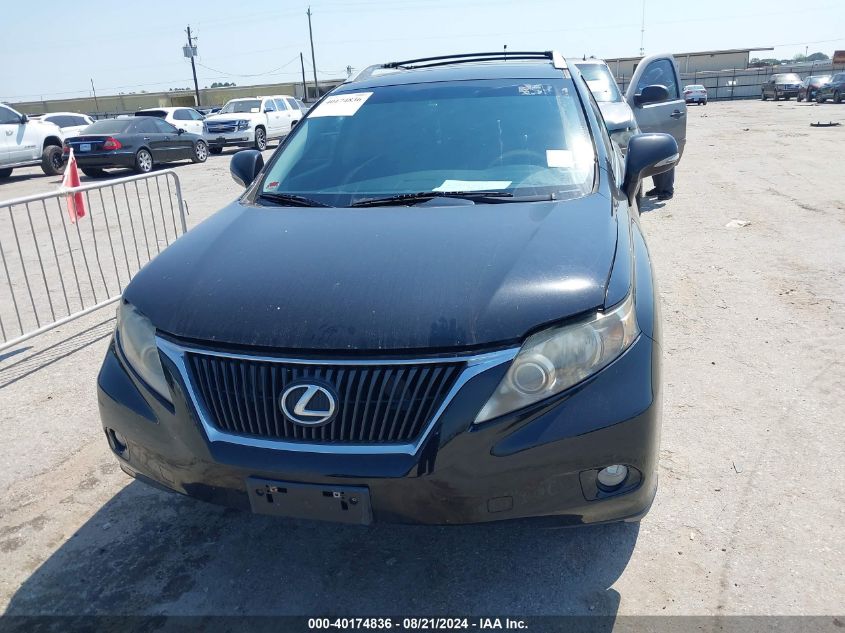 2010 Lexus Rx 350 VIN: 2T2ZK1BA4AC037357 Lot: 40174836