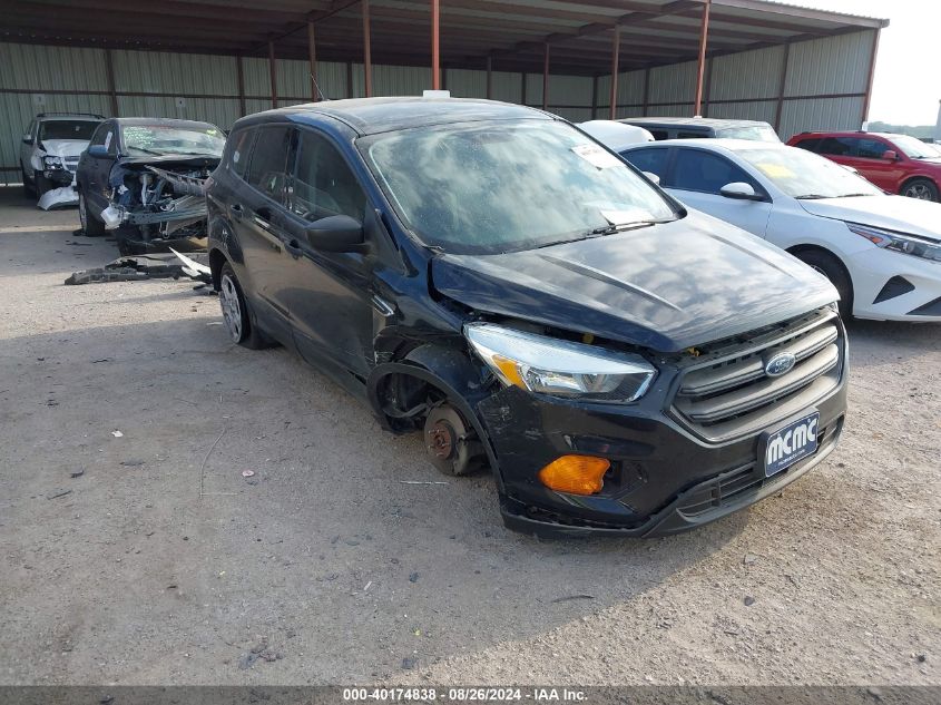 2017 Ford Escape S VIN: 1FMCU0F75HUA13753 Lot: 40174838