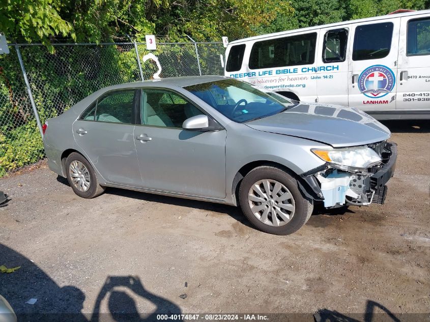 2013 Toyota Camry Le VIN: 4T4BF1FK1DR326363 Lot: 40174847