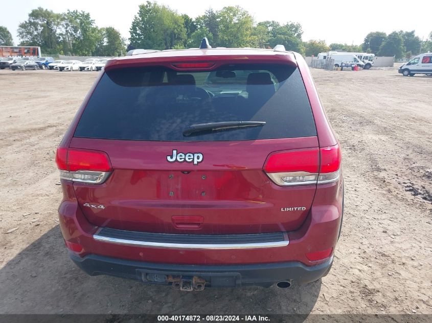 2015 Jeep Grand Cherokee Limited VIN: 1C4RJFBG0FC165734 Lot: 40174872