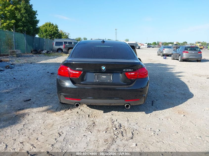 2015 BMW 435I Gran Coupe xDrive VIN: WBA4B3C58FGV48099 Lot: 40174900