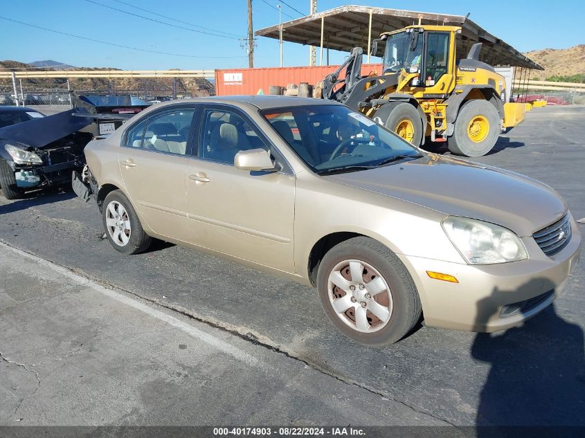 2006 Kia Optima Ex (New)/Lx (New) VIN: KNAGE123165056566 Lot: 40174903