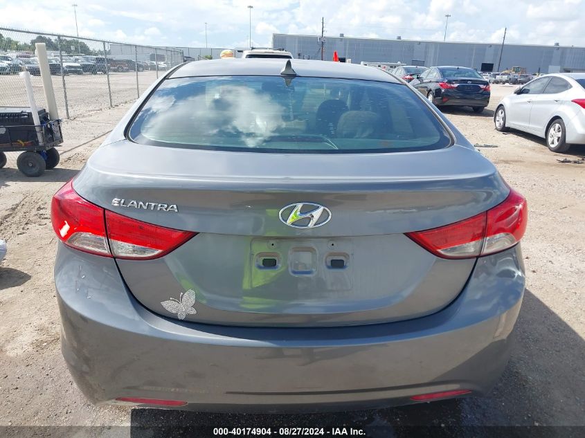 2013 Hyundai Elantra Gls VIN: 5NPDH4AE3DH166436 Lot: 40174904