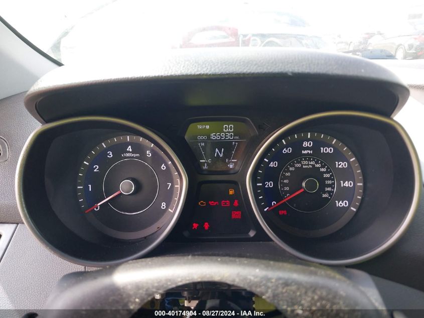5NPDH4AE3DH166436 2013 Hyundai Elantra Gls