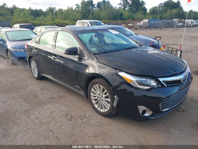 2013 Toyota Avalon Hybrid Limited VIN: 4T1BD1EB7DU002996 Lot: 40174911