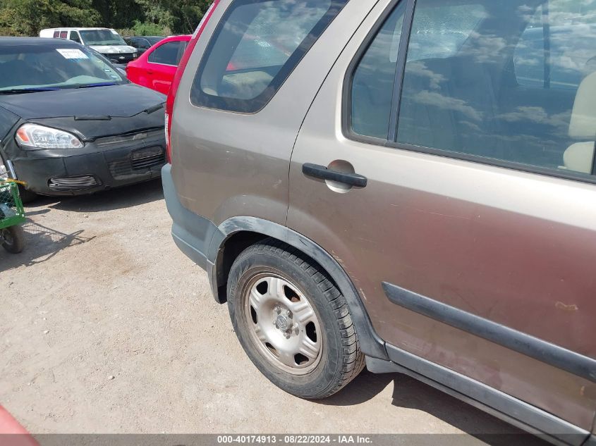 2005 Honda Cr-V Lx VIN: JHLRD68545C019741 Lot: 40174913