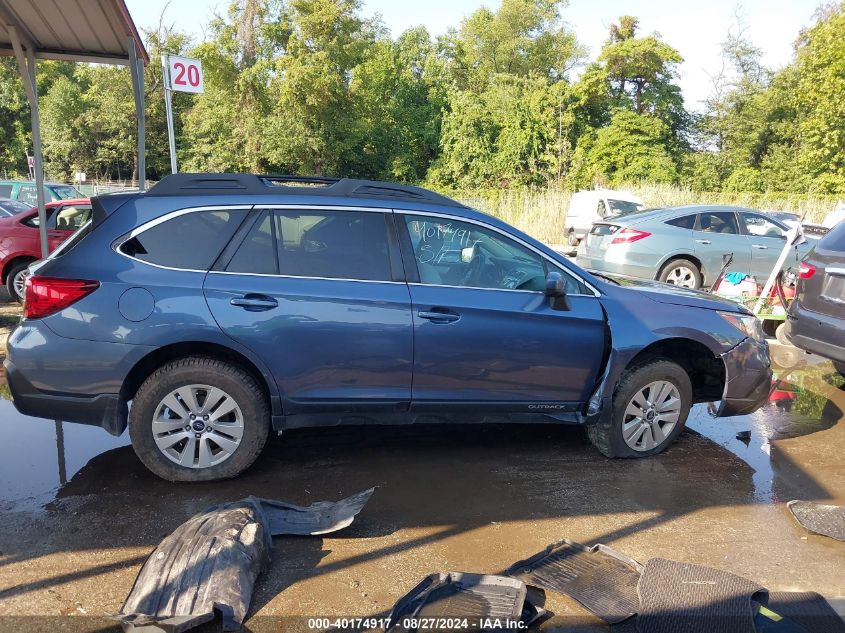 2018 Subaru Outback 2.5I Premium VIN: 4S4BSACCXJ3393175 Lot: 40174917