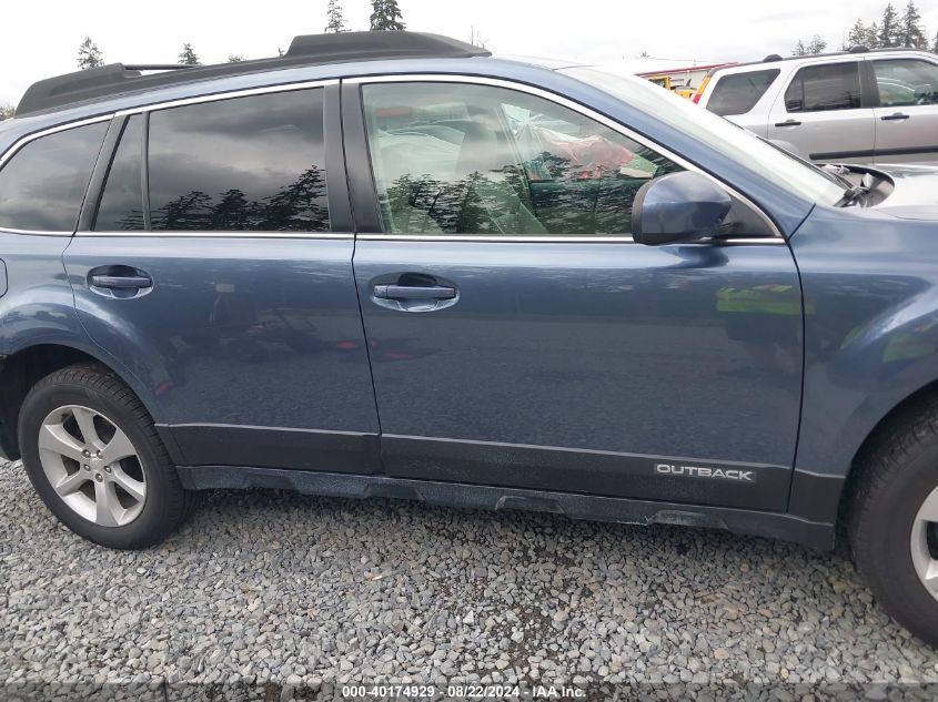 2013 Subaru Outback 2.5I Limited VIN: 4S4BRBKC1D3313639 Lot: 40174929