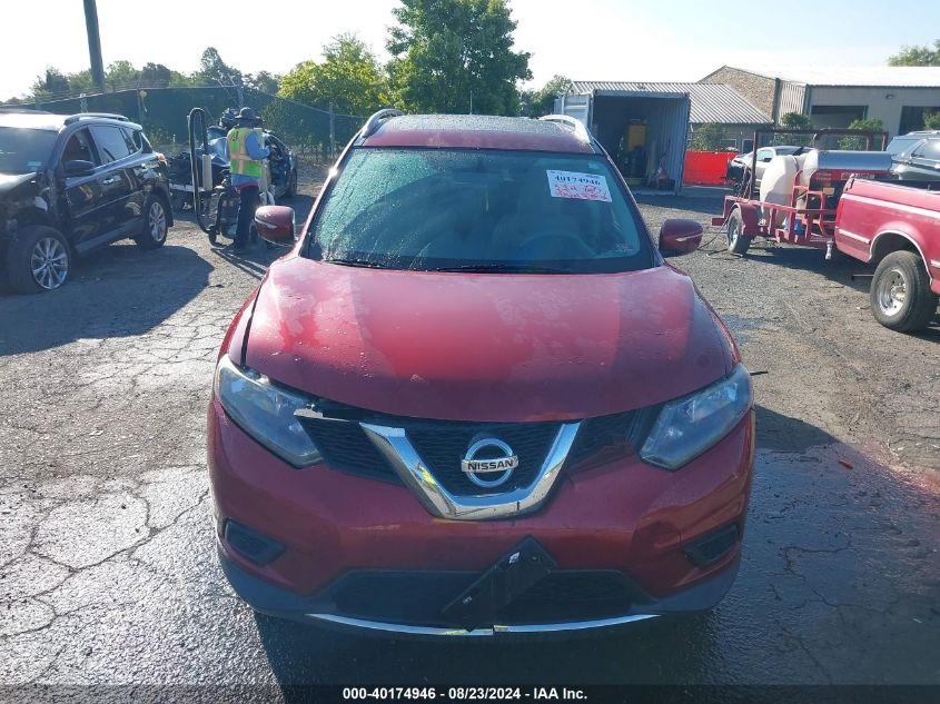 2015 Nissan Rogue Sv VIN: 5N1AT2MV2FC893577 Lot: 40174946