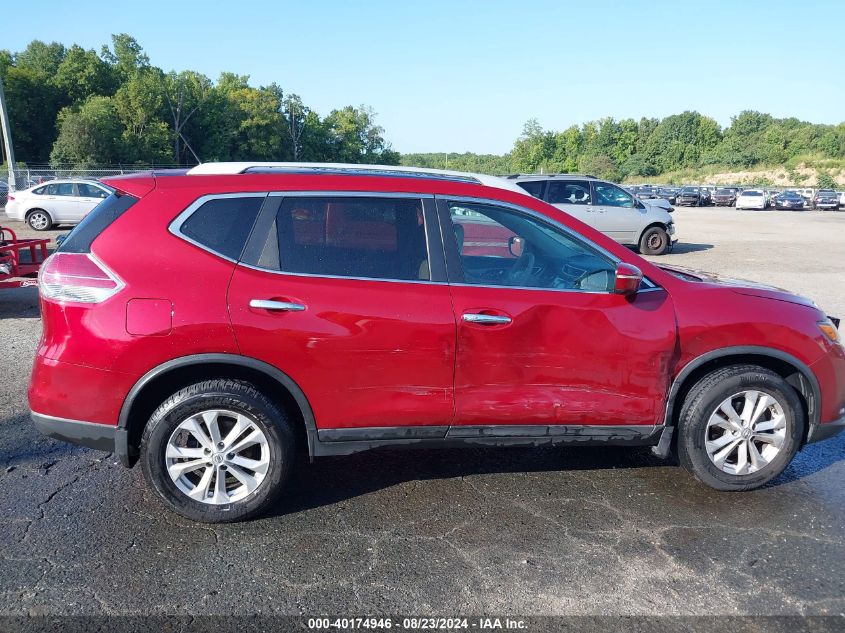 2015 Nissan Rogue Sv VIN: 5N1AT2MV2FC893577 Lot: 40174946