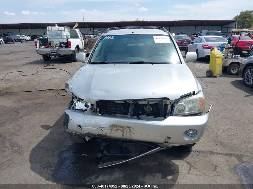 2005 Toyota Highlander V6 VIN: JTEEP21A650102099 Lot: 40174952