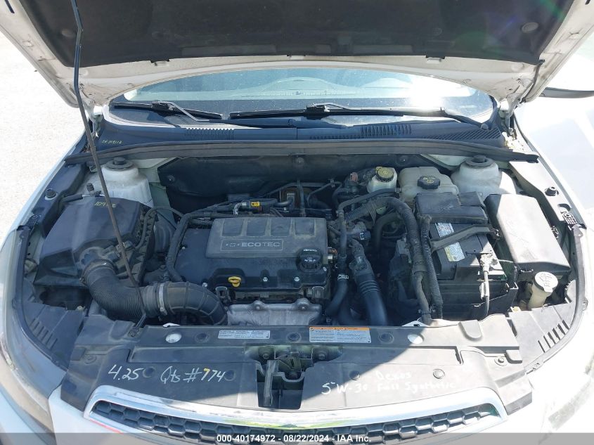 2011 Chevrolet Cruze 1Lt VIN: 1G1PF5S99B7255108 Lot: 40174972