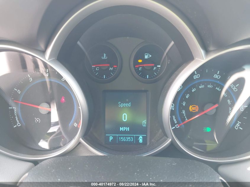 2011 Chevrolet Cruze 1Lt VIN: 1G1PF5S99B7255108 Lot: 40174972