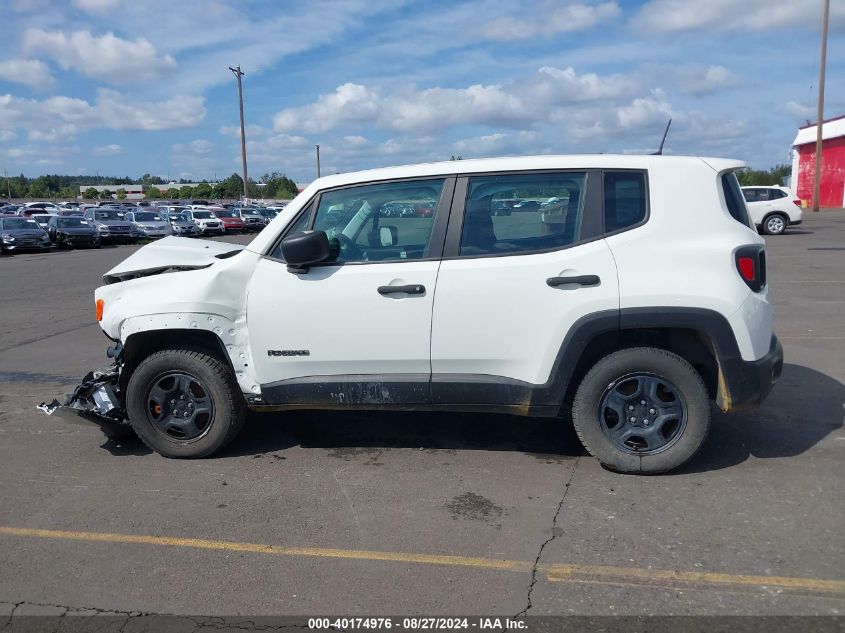 2020 Jeep Renegade Sport 4X4 VIN: ZACNJBABXLPM07480 Lot: 40174976