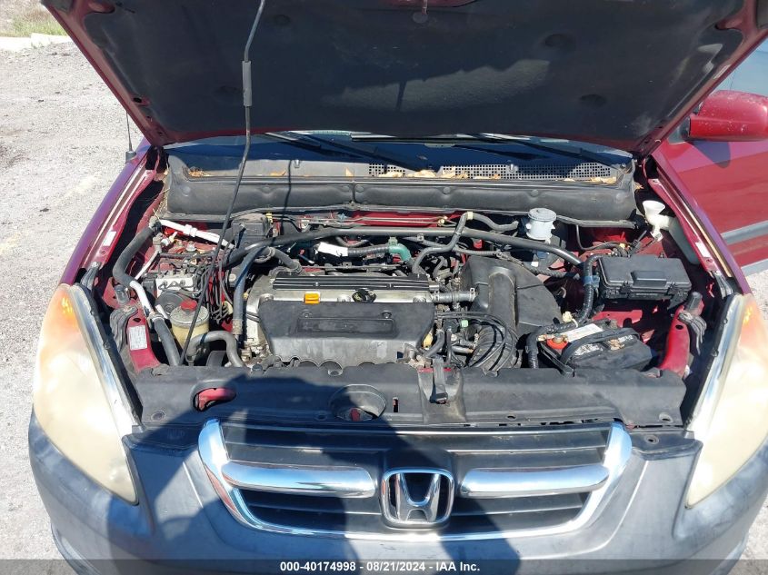 2002 Honda Cr-V Ex VIN: SHSRD78812U002335 Lot: 40174998