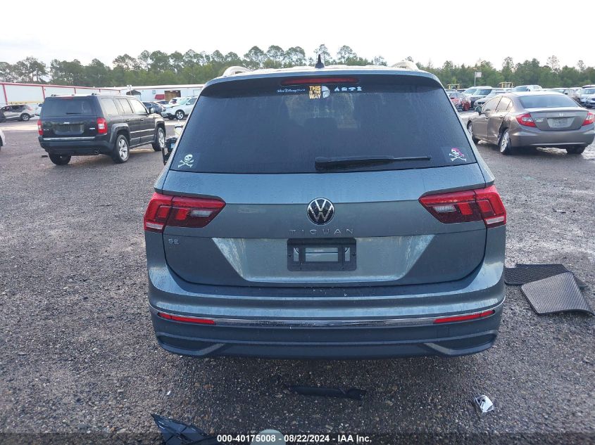 2023 Volkswagen Tiguan 2.0T Se VIN: 3VVNB7AX6PM087058 Lot: 40175008