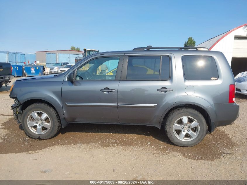 2011 Honda Pilot Ex-L VIN: 5FNYF4H5XBB055164 Lot: 40175009