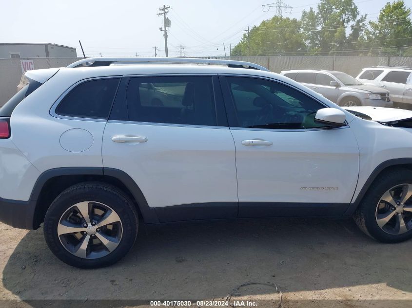 2019 Jeep Cherokee Limited 4X4 VIN: 1C4PJMDX8KD138147 Lot: 40175030