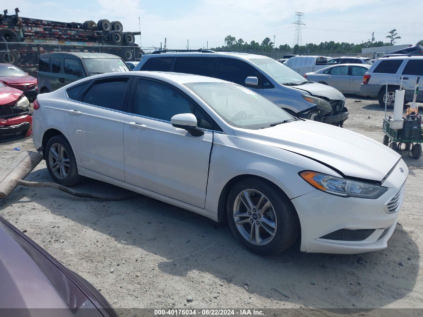 2018 Ford Fusion Se VIN: 3FA6P0HD5JR130408 Lot: 40175034