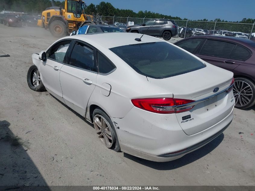 2018 Ford Fusion Se VIN: 3FA6P0HD5JR130408 Lot: 40175034