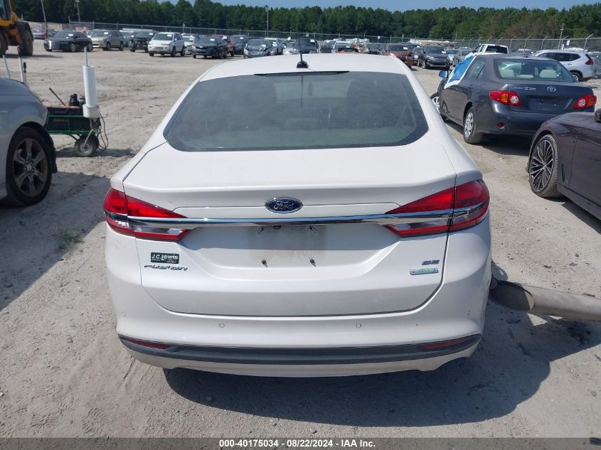 2018 Ford Fusion Se VIN: 3FA6P0HD5JR130408 Lot: 40175034