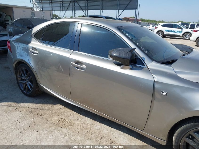 2015 Lexus Is 350 VIN: JTHBE1D20F5016687 Lot: 40175041